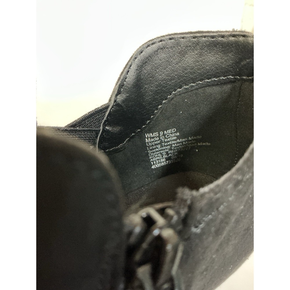 Croft & Barrow Boots Ortholite Comfort Foam Insoles Color Black Women's Size 9 - Picture 7 of 7